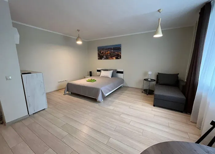 Dzīvoklis Beautiful Great Location Free Parking Riga